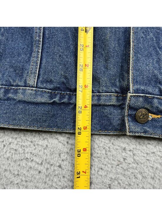 Vintage Marlboro Country Store Denim Trucker Jacket Mens XL 90s Tobacco Promo - Picture 7 of 15